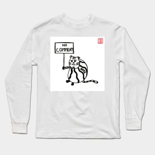 no comment Long Sleeve T-Shirt